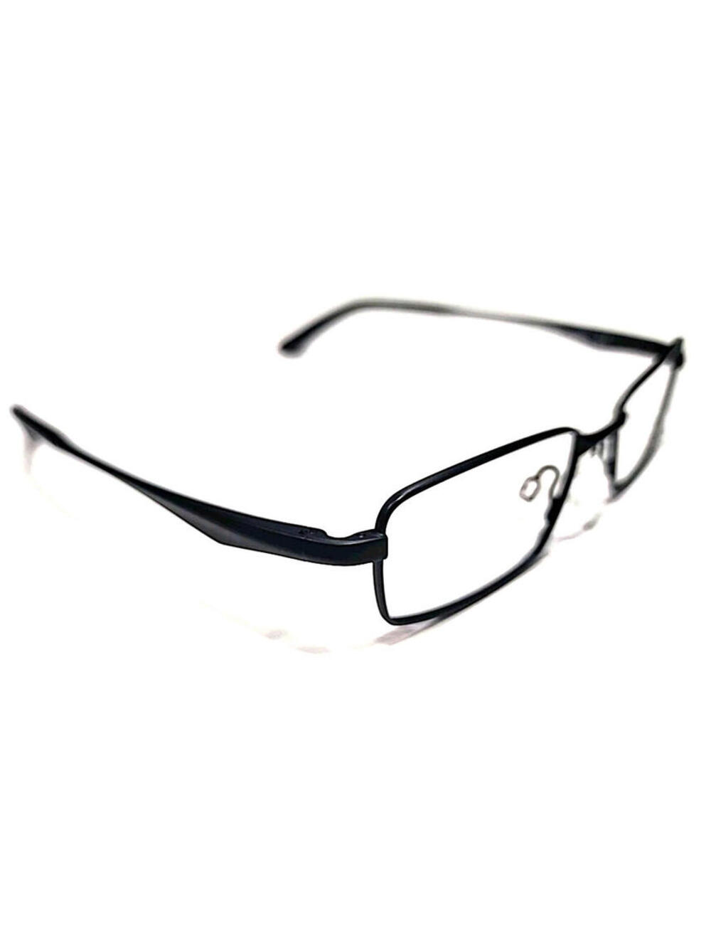 Randolph MU02W99-G Muga Black Rectangle Eyeglasses 50-17 140 Japan New